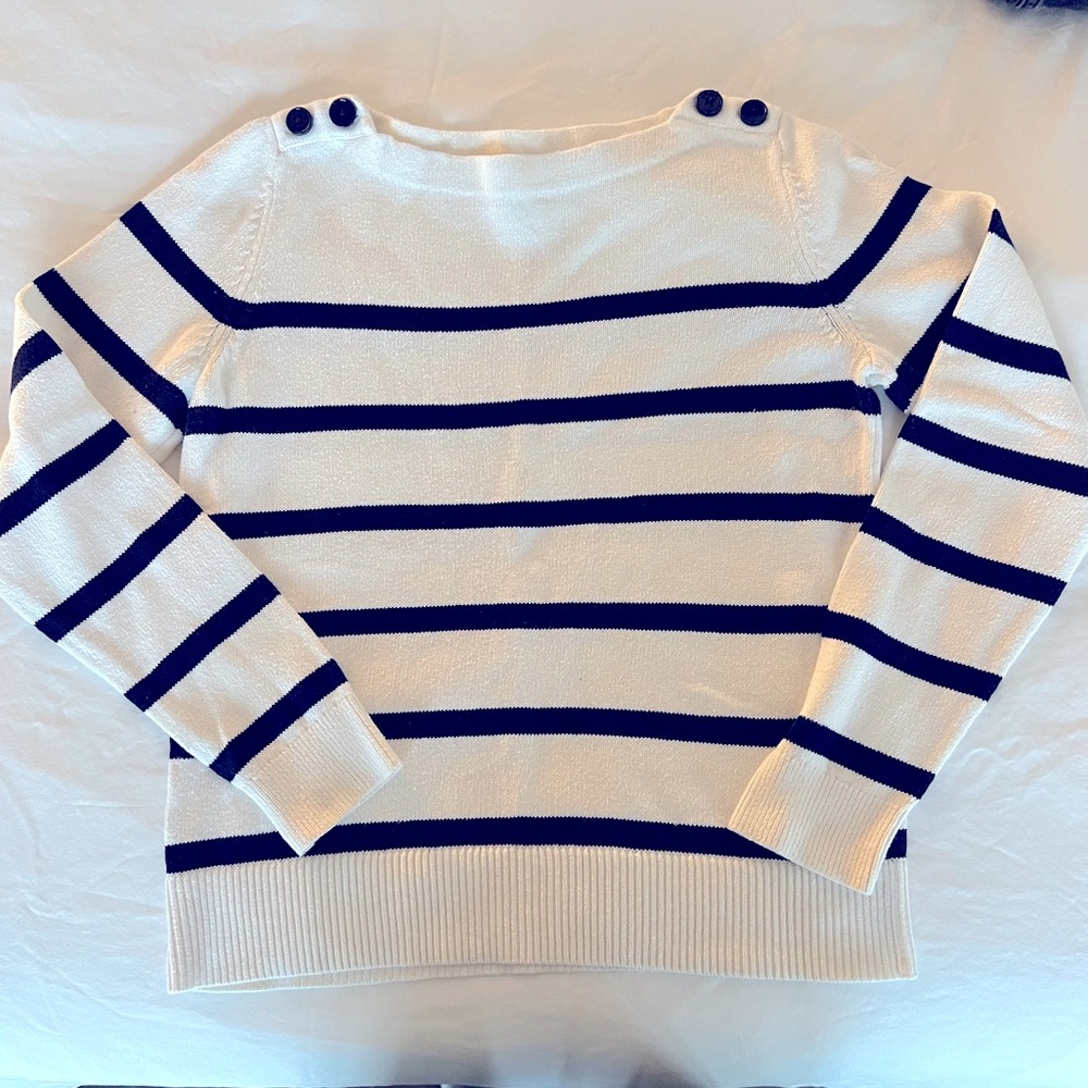 DONATED - Loft Striped Sweater